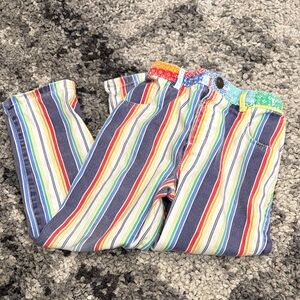 !! 3/$15 !! 
Little bird by Jolla Oliver rainbow patchwork pants jeans